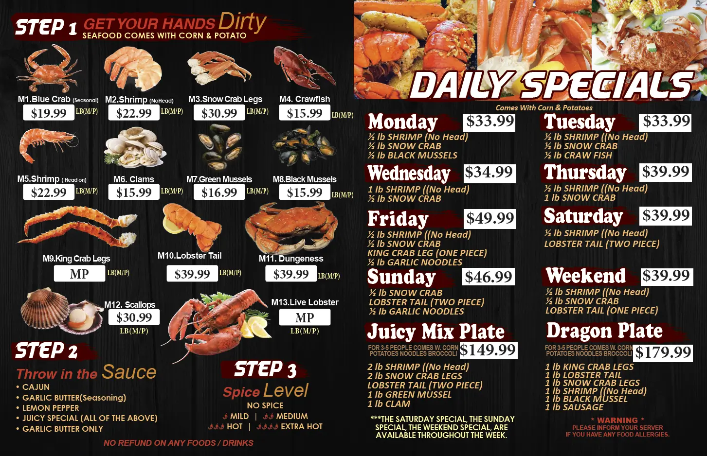 Red Crab Juicy Seafood Nutrition Facts Pdf Red Crab Juicy Seafood Nutrition Facts Pdf